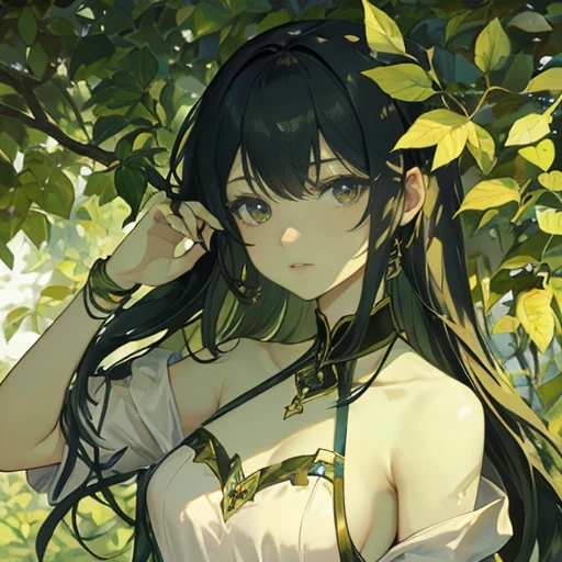 Green Skin Girl