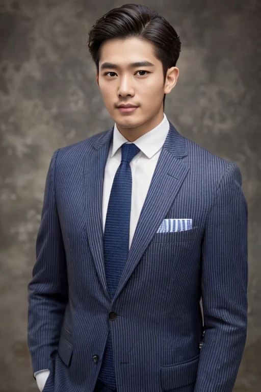 28 year old Korean man wearing expensive suit.charming.most beautiful man in the world perfect.super realistic.korean drama scene.movie actor.