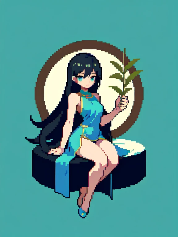 (masterpiece, top quality, best quality), pixel,pixel art,1girl,laying on the bed,full body, 
 