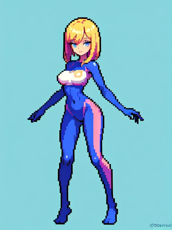 (masterpiece, top quality, best quality), pixel,pixel art,1girl,medium breast,jumper suit,open legs,full body, 
 