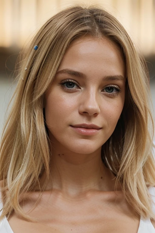 CREER UNE FEMME BLONDE EN PHOTO FORMAT IDENTITE BIEN DETAILLE ET BELLE