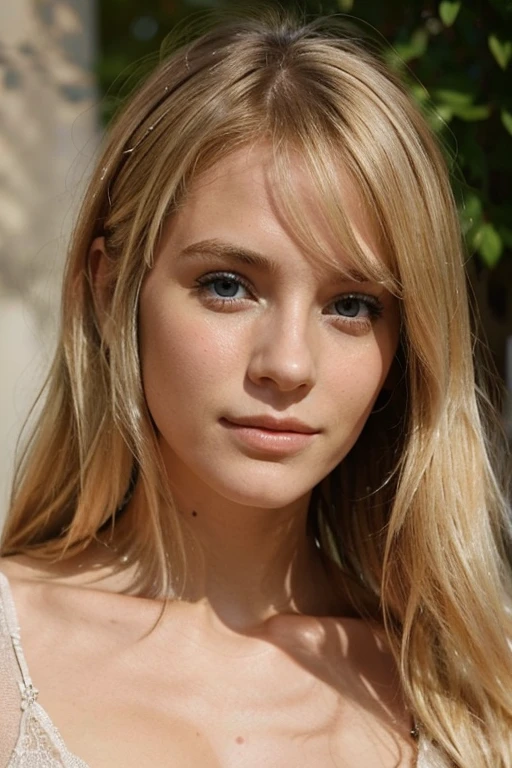 CREER UNE FEMME BLONDE EN PHOTO FORMAT IDENTITE BIEN DETAILLE ET BELLE