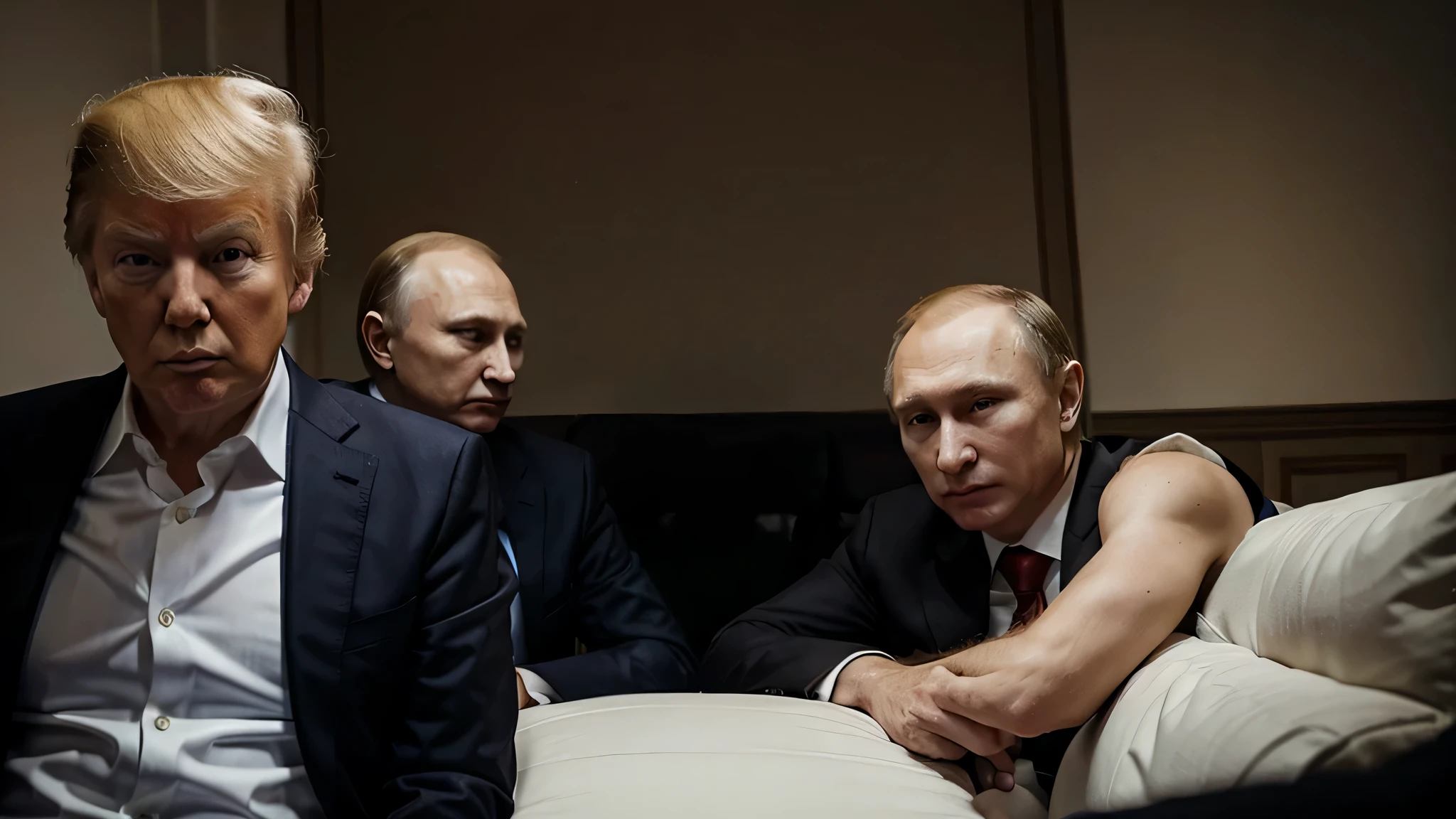 Donald Trump and Vladimir Putin