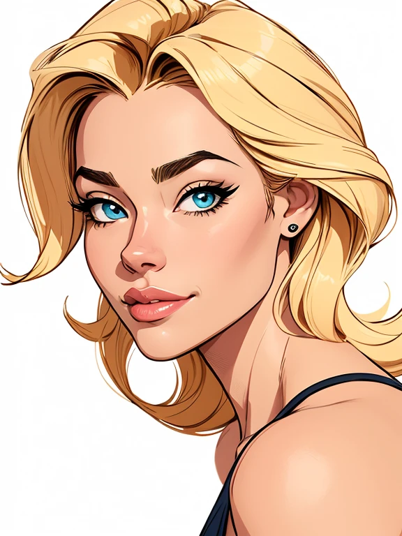 estilo de desenho animado:1.2), Denise Richards Mulher brasileira desenho ART Artline mulher fundo branco Imagem cartoon de uma mulher , roupas sensuais , garota super valente destemida , Ilustra??o estilo desenho animado, estilo de arte dos desenhos animados, estilo de arte dos desenhos animados, digital illustration style, design de personagens altamente detalhado, arte digital detalhada fofa, City fan art, design de personagem retrato, beautiful digital illustration, retrato de alta qualidade, arte em quadrinhos, retrato do design do personagem, white background Busty without clothes and medium breasts female character cartoon style Denise Richards