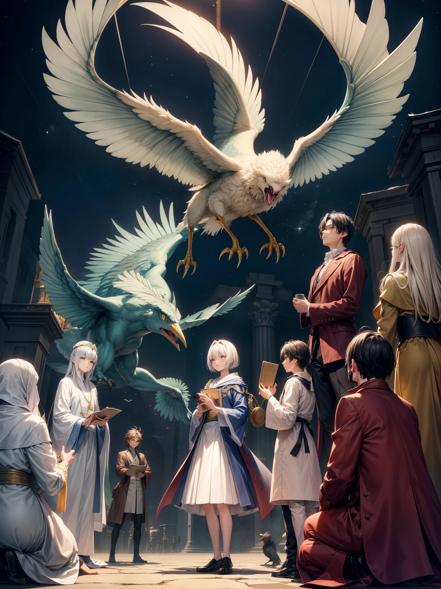 Peryton (Peryton) teeth、A type of monster bird said to have lived in Atlantis.[1]。It has also been spotted in the Mediterranean Sea[1]。

Bird body and wings、It has the head and legs of a male deer.[2]。Although he doesn&#39;t have his own shadow、When exposed to light, it creates a shadow in the shape of a human.[1]。It is said to be the spirit of a traveler who died far from his hometown.[2]。

Perytonteeth、Killing one human being、He targets humans in order to regain his original shadow form.[1]。If you get a shadow、また影が無くなるまで人teeth襲わない。 They are said to attack humans in groups.[1]。

Perytonに関して言及している最古の文献teethホルヘ・ルイス・ボルヘスの『Dictionary of Fantastic Beasts』（A highly imaginative natural history encyclopedia published in 1959）is。About this article、ボルヘスteethフェズ出身のラビという人物が著した論文を出典としたが、その論文teeth既に散逸している[2]。ラビの論文teeth、It is compiled from the writings of Arabic authors,、This source was also destroyed in the fire at the Library of Alexandria.[2]。

ボルヘスteeth著作の中で、カルタゴに出征したスキピオ達がPerytonに襲われた物語を掲載しているが[2]、Perytonの虚実についてteeth漠然とした部分が多い。