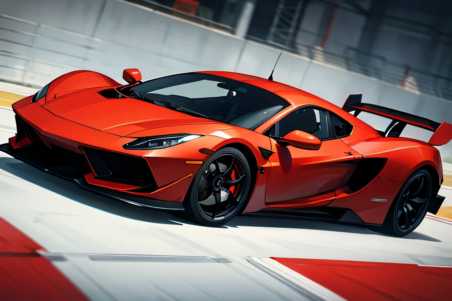 Red Supercar