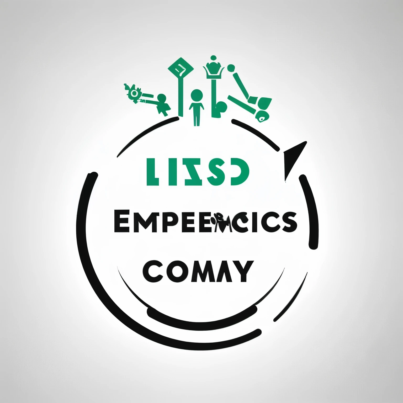 Logo of an Entrepreneurship or company of minimalist and unique Mexican origin