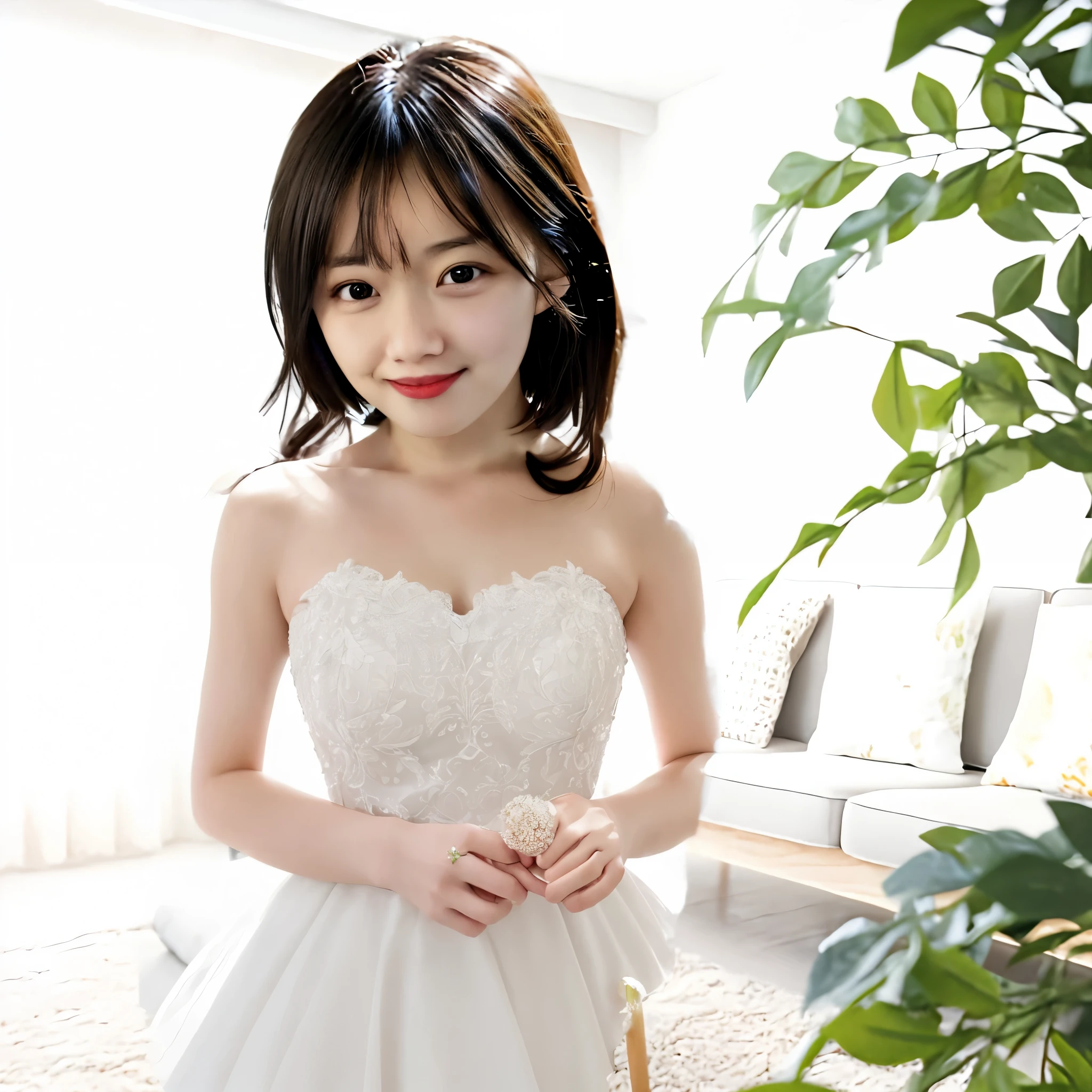 pure white、Wedding dress