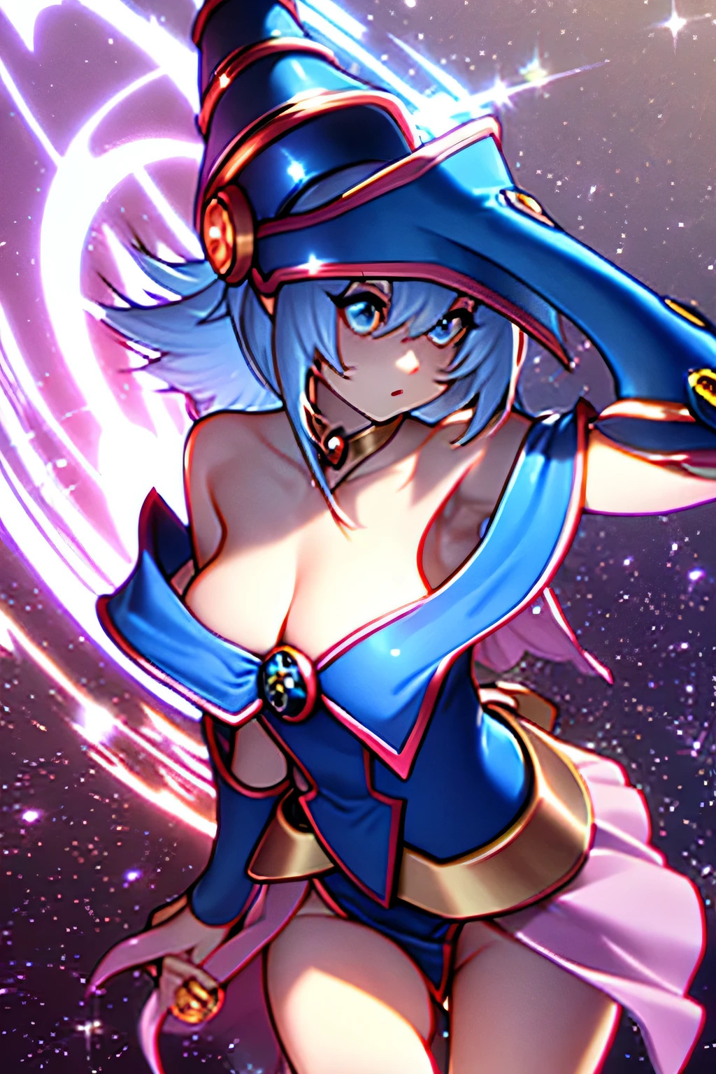 There, the girl with blue hair learns of a quest to retrieve the lost Crown of Stars.