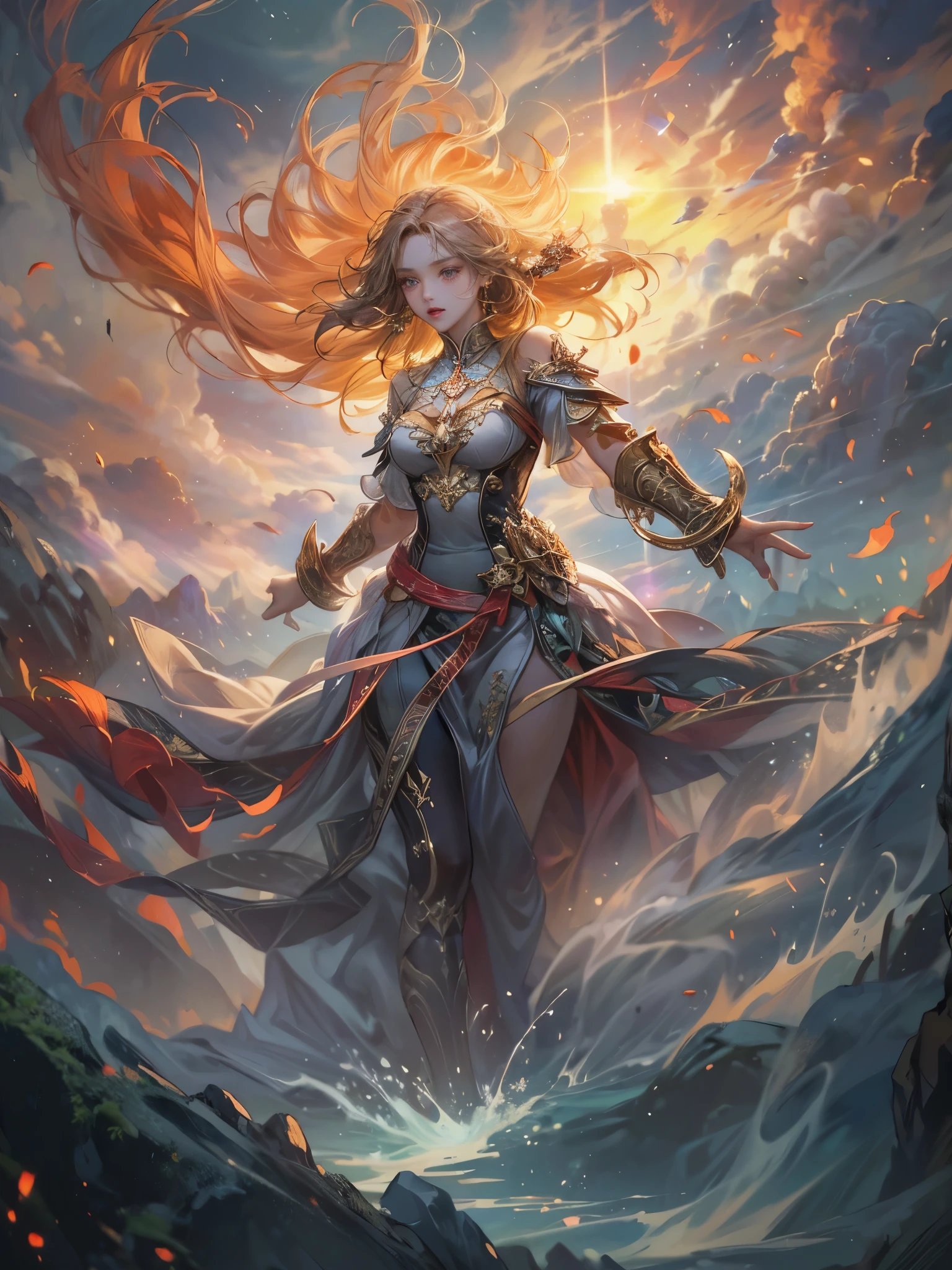 ((highest quality)),(Ultra-high resolution),(Very detailed),(Detailed Description),((The best CG)),(A masterpiece),Ultra-precise art,amazing drawing art,(Art with precise detail:1.5),