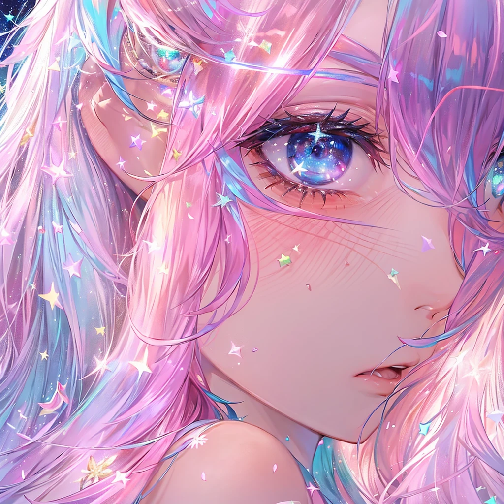 (2 girls in,8kDetails;1.5,8kResolution of;1.5), ((Christmas:1.2,santa costume:1.2)){{{Glitter Pupil:1.25, Heart-shaped pupil:1.3,eye glass:1.3}}}),((Half blue and half pink hair,Shiny hair,Glowing hair)), (Heterochromia), (Light focus , Warm light gradient,Bright light gradient , Lens Flare, Fluffy, kirakira, Dreamy), ((masutepiece, of the highest quality, Beautiful and aesthetic)), {{{The best lighting, Very delicate and beautiful,Cinematic Light}}}, (delicate detail,Hyper-detailing, intricate-detail)