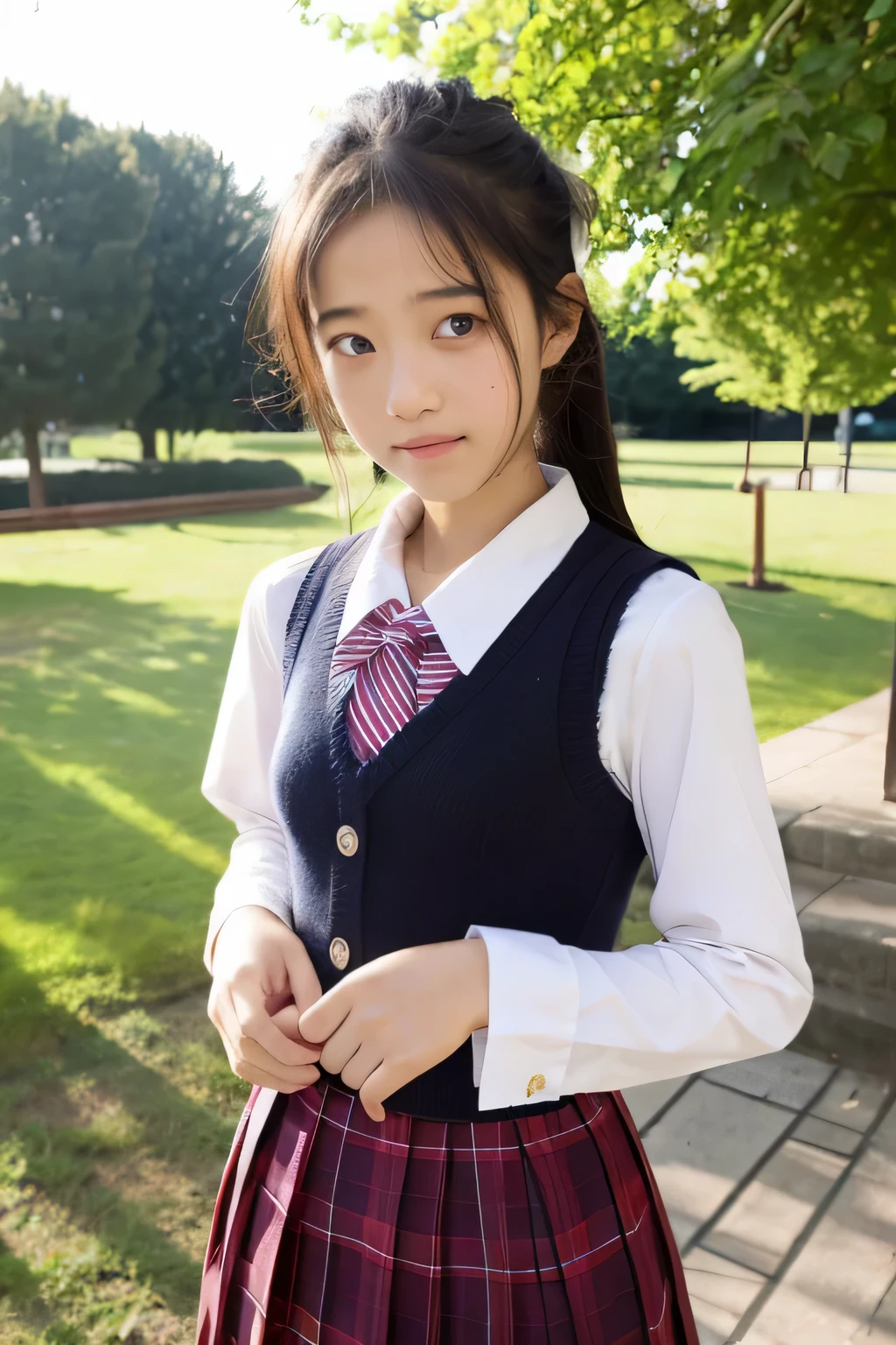 middle School girls　uniform　Gentle　