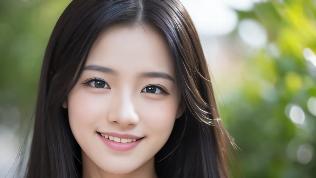 (realistic:1.4), (best quality: 1.4), ultra-high resolution, detailed eyes, full body shot, (white background), (holding a smartphone), (1 female college student), black hair, bright eyes, blushing face, smiling, extremely detailed facial features and skin texture, healthy skin, (outdoor setting), 8k resolution