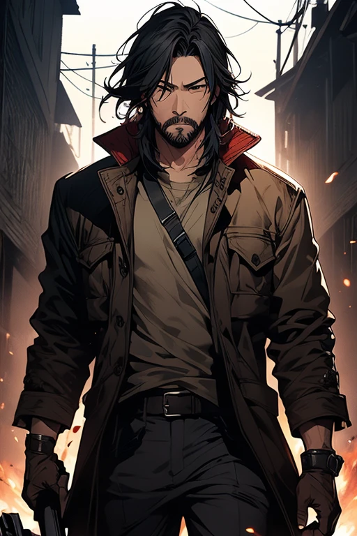 Hiroyuki Sanada as an apocalypse survival