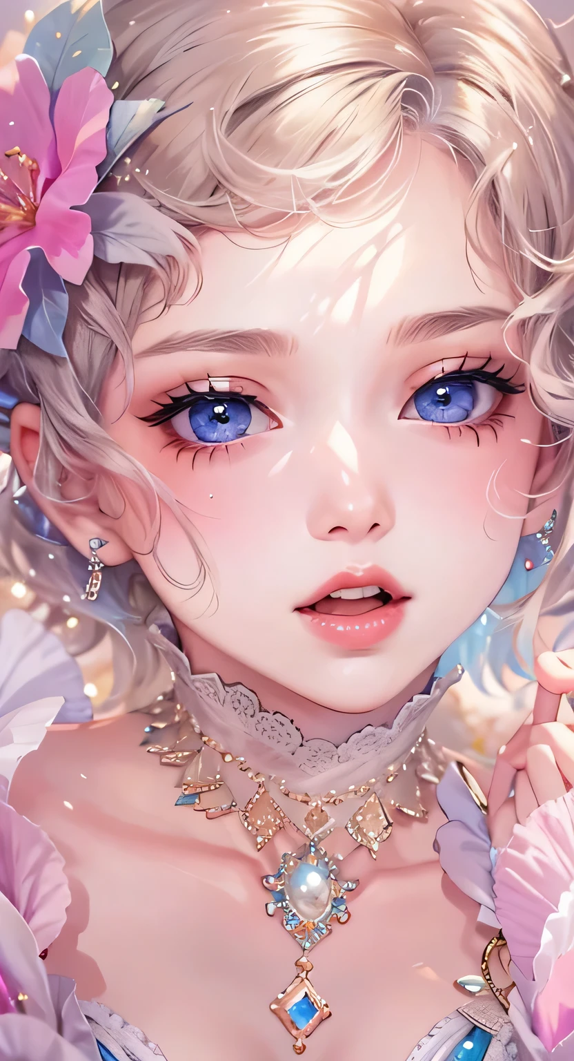 ((highest quality)), ((masterpiece)), (detailed), Perfect Face , beautiful girl ,  doll look ,