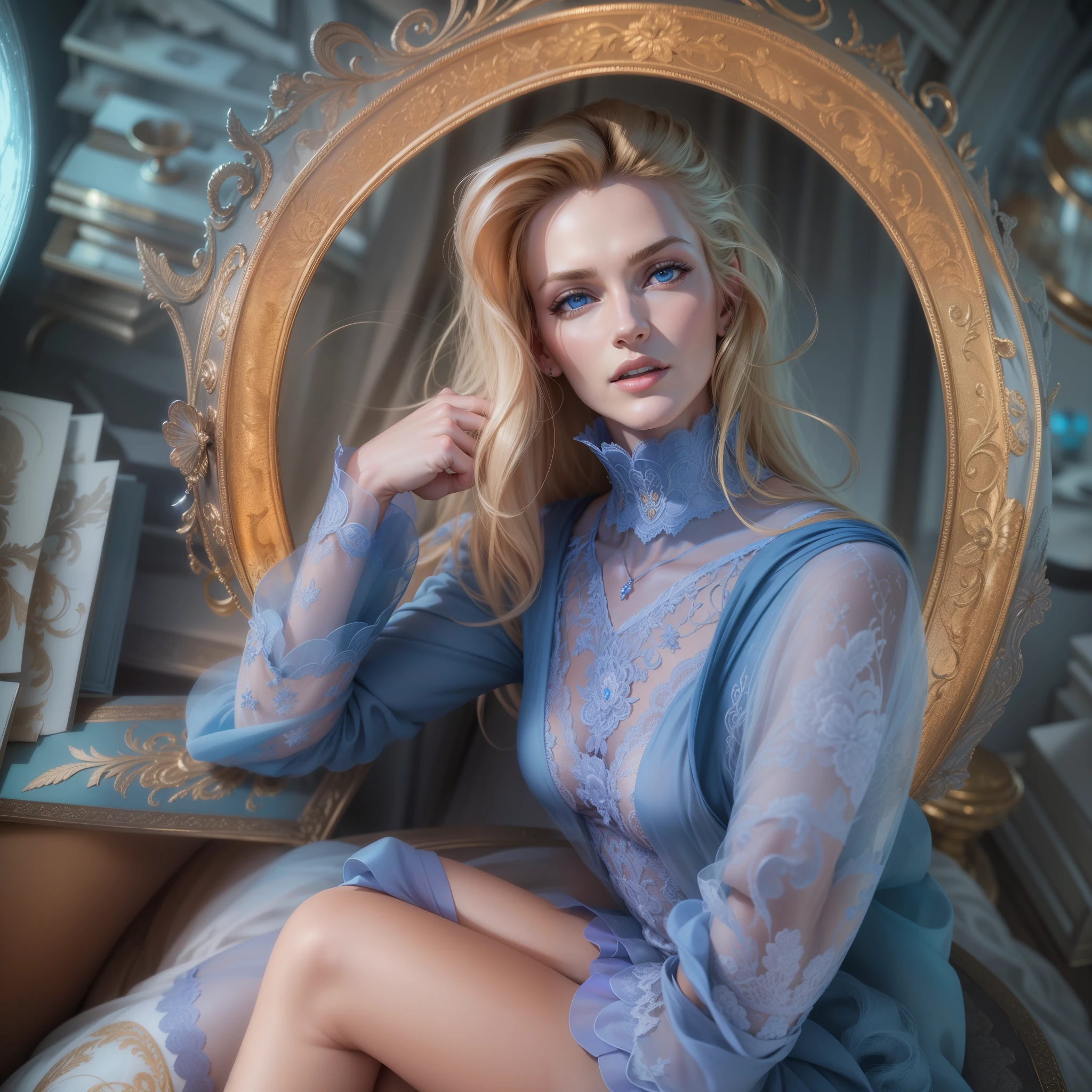 Karen Mulder, a supermodel from the Netherlands, was particularly active in the 1990s. Her physical characteristics are as follows:

- **Height**: Around 177cm.
- **Hair Color**: Blonde.
- **Eye Color**: Blue.
- **Body Type**: Slim with well-proportioned physique.
- **Facial Features**: Bright blue large eyes, high cheekbones, full lips.

Karen Mulder is known for her classic beauty and has been featured in many fashion shows, advertisements, and magazine covers.{{{{{{{(masterpiece, .CGI:1.4),(8k raw photo, best quality, masterpiece:1.2) super detailed official art,photorealistic:1.37, (outstanding, professional),masterpiece,best quality,ultra detailed,highres,high-resolution,4k,4kportrait,8k,8kportrait,unity8kwallpaper,extremely detailed CG,realistic,RAW photo,real person,portrait photography,photorealistic,shiny skin,detailed skin,(((dynamic angle full body 
 and dynamic angle wide shot
 and dynamic angle close-up
 and dynamic angle upper body
 and dynamic angle from above
 and dynamic angle from behind
 and dynamic angle from below
 ))),{{{{supermodel }}}},{{{{Photorealistic:1.4}}}}, beautiful detailed, highly detailed eyes and face, beautiful detailed eyes, ridiculous, incredibly ridiculous, super detailed, high resolution, highly detailed, top quality, masterpiece, illustration, highly detailed, CG, unified, 8k wallpaper, amazing, fine detail, masterpiece, top quality, highly detailed CG unified 8k wallpaper, face light, movie lighting,surrealistic female portrait, magic lights, 32K resolution, action poses, realistic photography, dynamic lighting, art station, volume lighting, highly detailed face, awarded, shadows}}}}}}}
