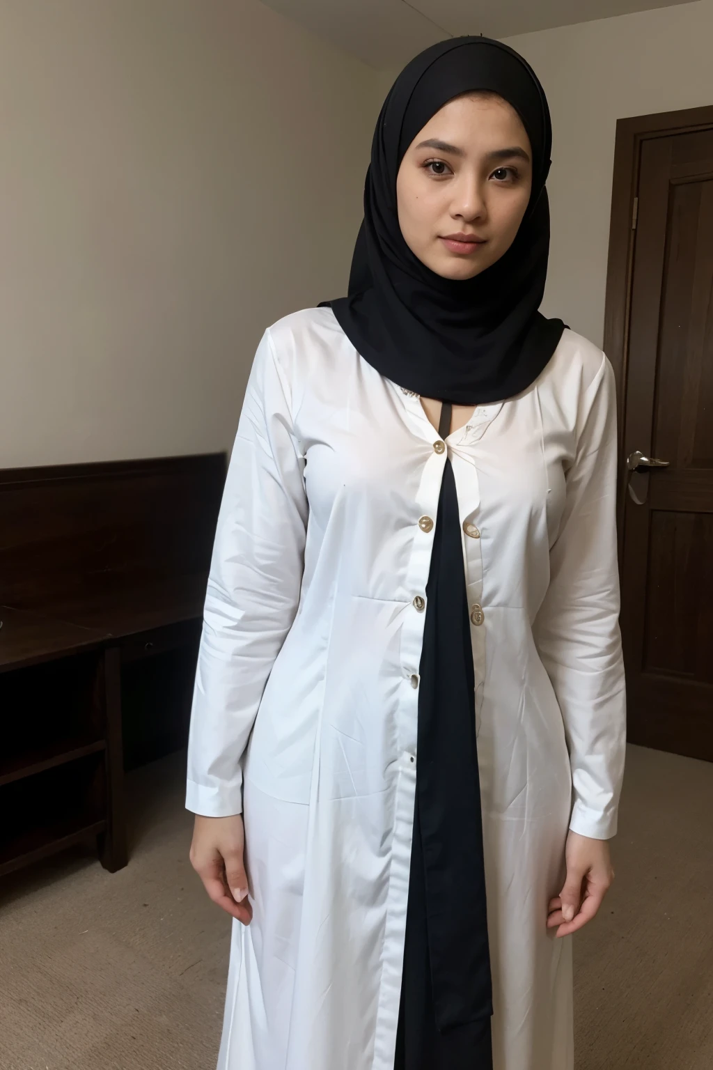 Old school Sharia gamis? Who says it? Just look at this. Stay classy, make yourself confident and look