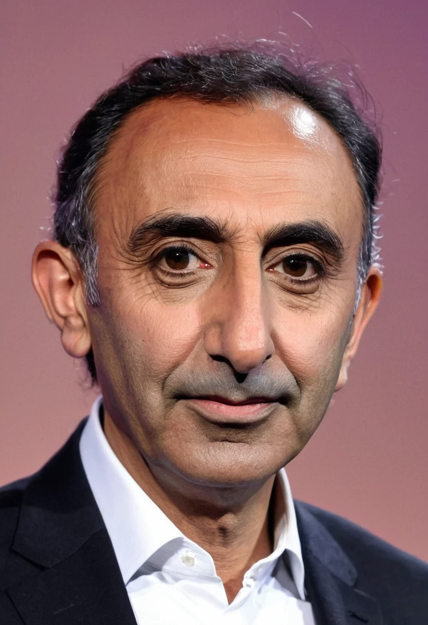 Eric Zemmour qui fait fuir un homme de peau noir