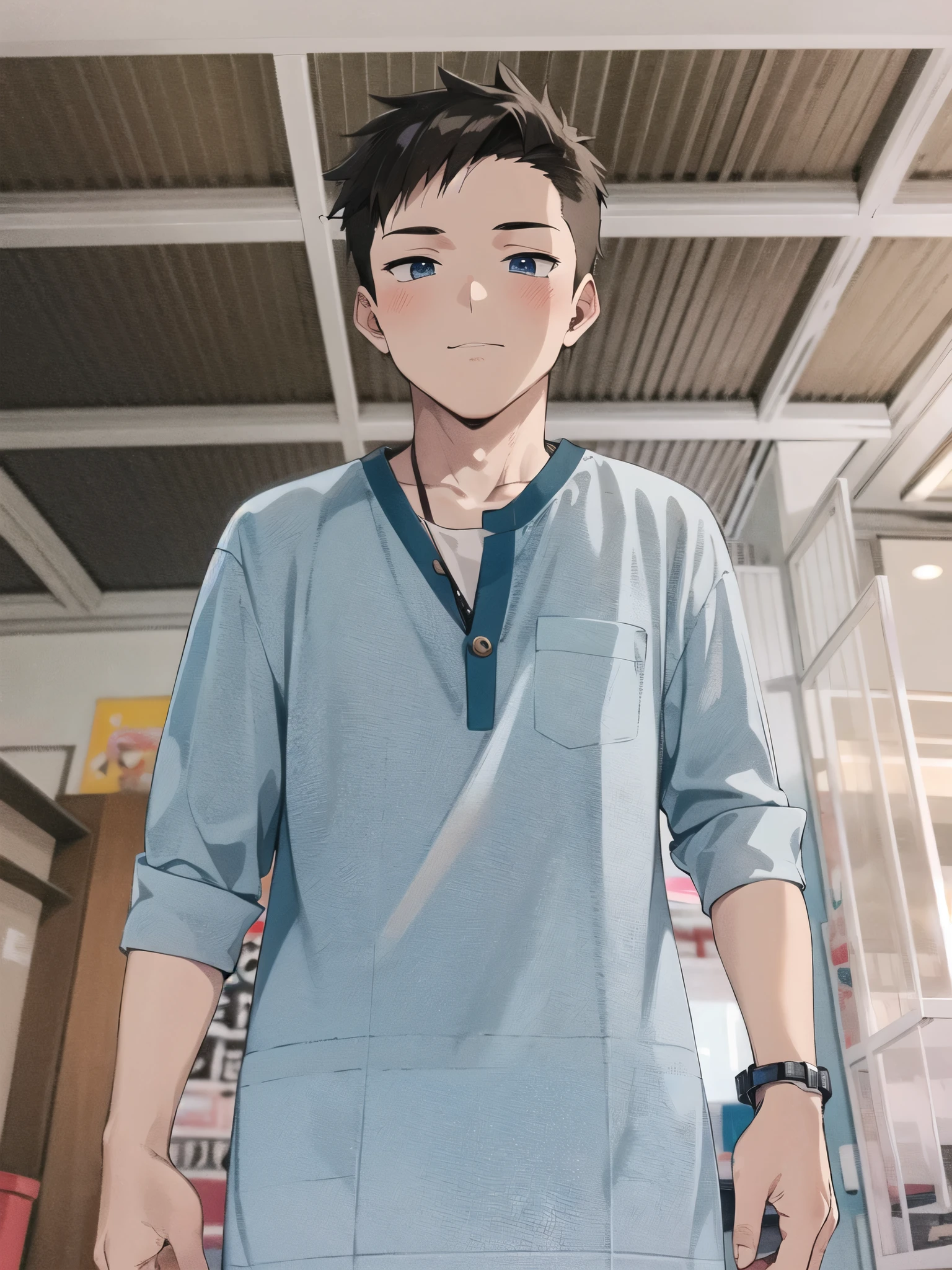 Anime boy cool cute skin white