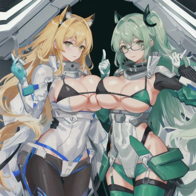 Beauty、many culture tanks、green liquid、Filled with liquid、Cultivate、Full body photo、Group photo、multiple、Huge Breasts、highest quality、Realistic、Unsupervised、Inside the spaceship、Glasses、Upper body naked、extraterrestrial、Camel Toe、Giant tit、Nipple Puffs、Cleavage、cable、