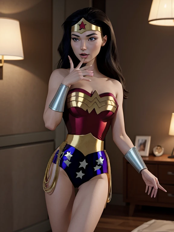  	
Wonder woman,3d,absurd big breast,  stunning body slender open legs fingering 