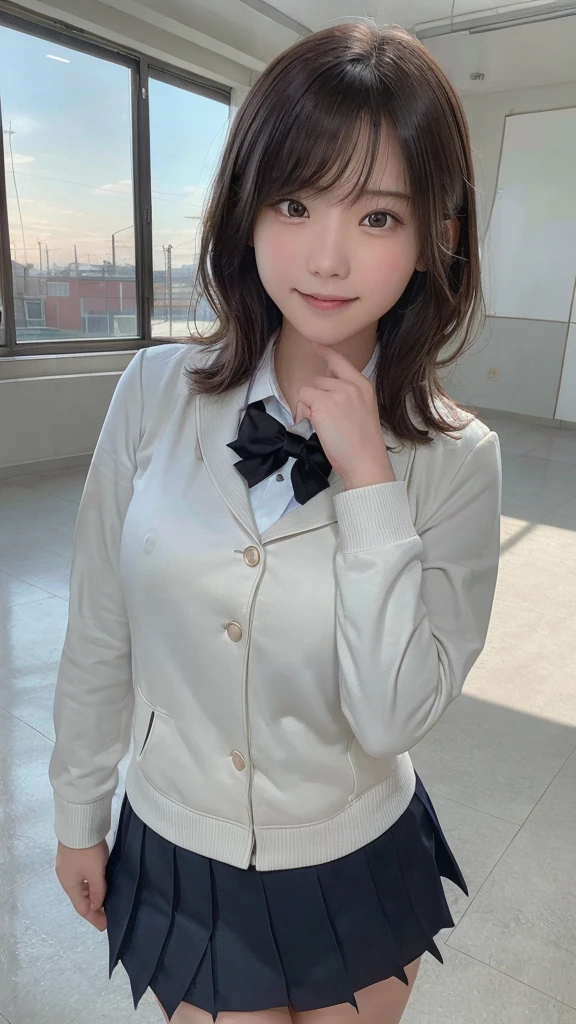 one girl, (a beauty girl, delicate girl:1.3), (15 years old, :1.3),
break, (shirt, Green apron, family mart:1.3), panties,
break, Extremely fine grain resolution, (Symmetrical eyes:1.3),
break, (Inside a convenience store:1.3), perfectly trimmed fingers,
break, Small breasts, Brown eyes, Parted bangs, brown hair,  girl,
break, (Eye and facial details:1.0),
break, (masterpiece, highest quality, Ultra-detailed, Detailed face, 8K)