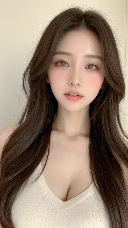 Beautiful woman with perfect body:1.4,Layered hairstyle,Cleavage highlights:1.2,Wet clothes:1.5,Highly detailed face and skin textures,Double eyelids,Skin Whitening,long wet hair