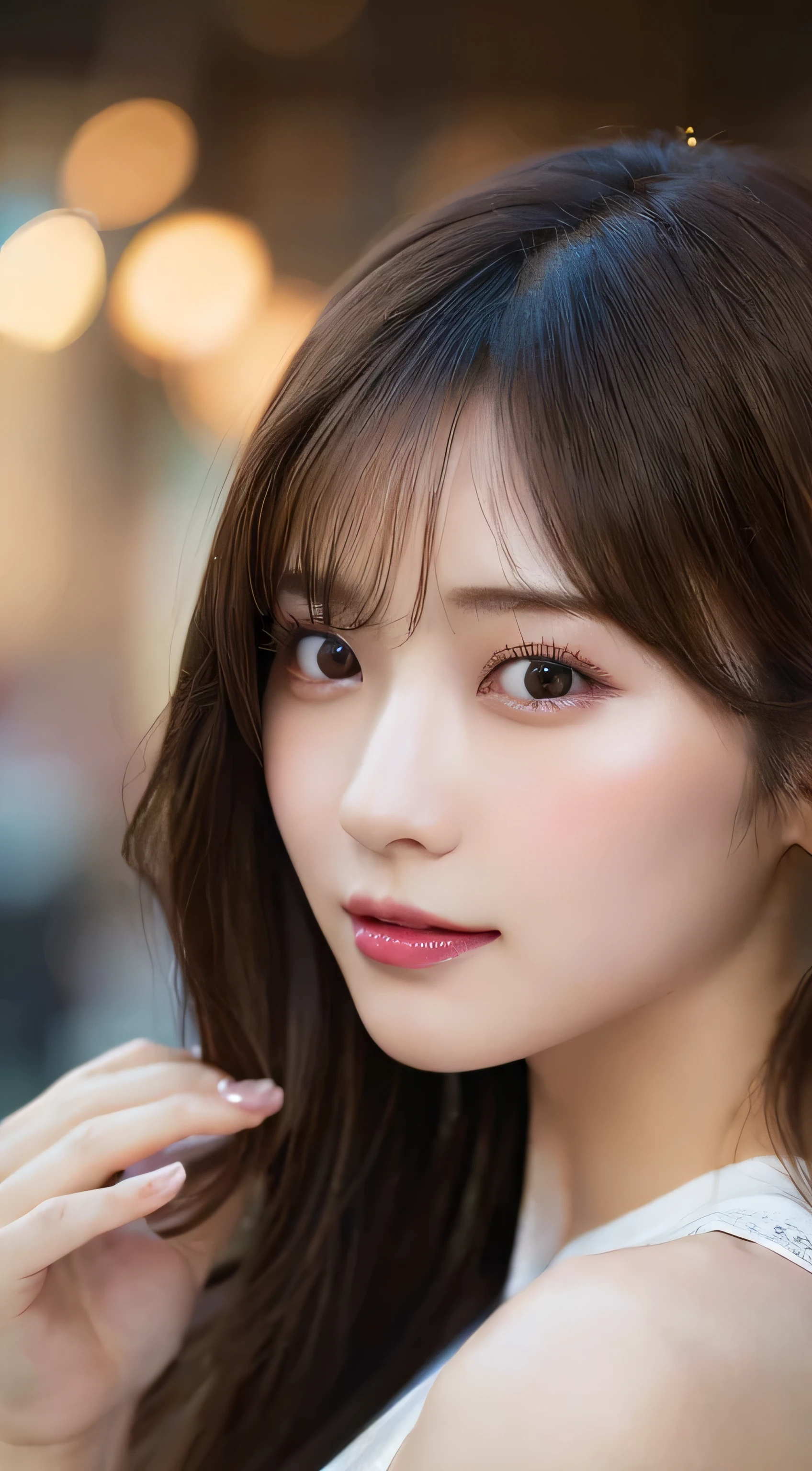 ((Japan 3 Women))、((Threesome))、high quality、Smooth and radiant skin、((Shiny skin))、plump bust、((masterpiece、Top quality、Ultra Detailed、movie lights、Intricate details、high resolution、Very detailed))