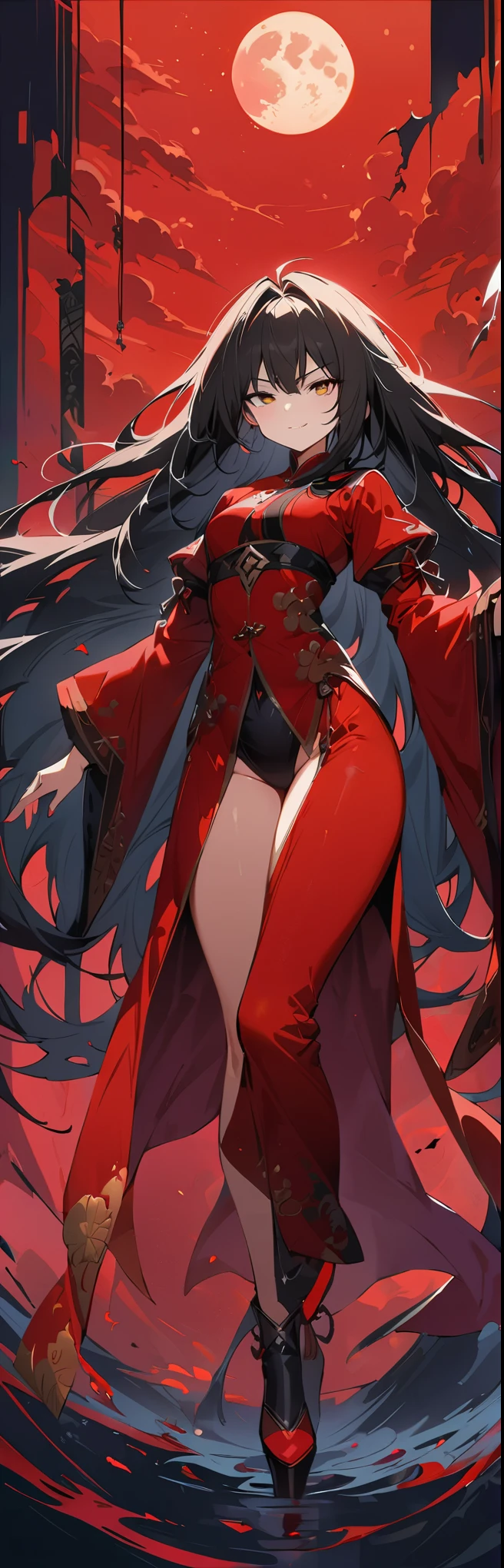 Straight legs