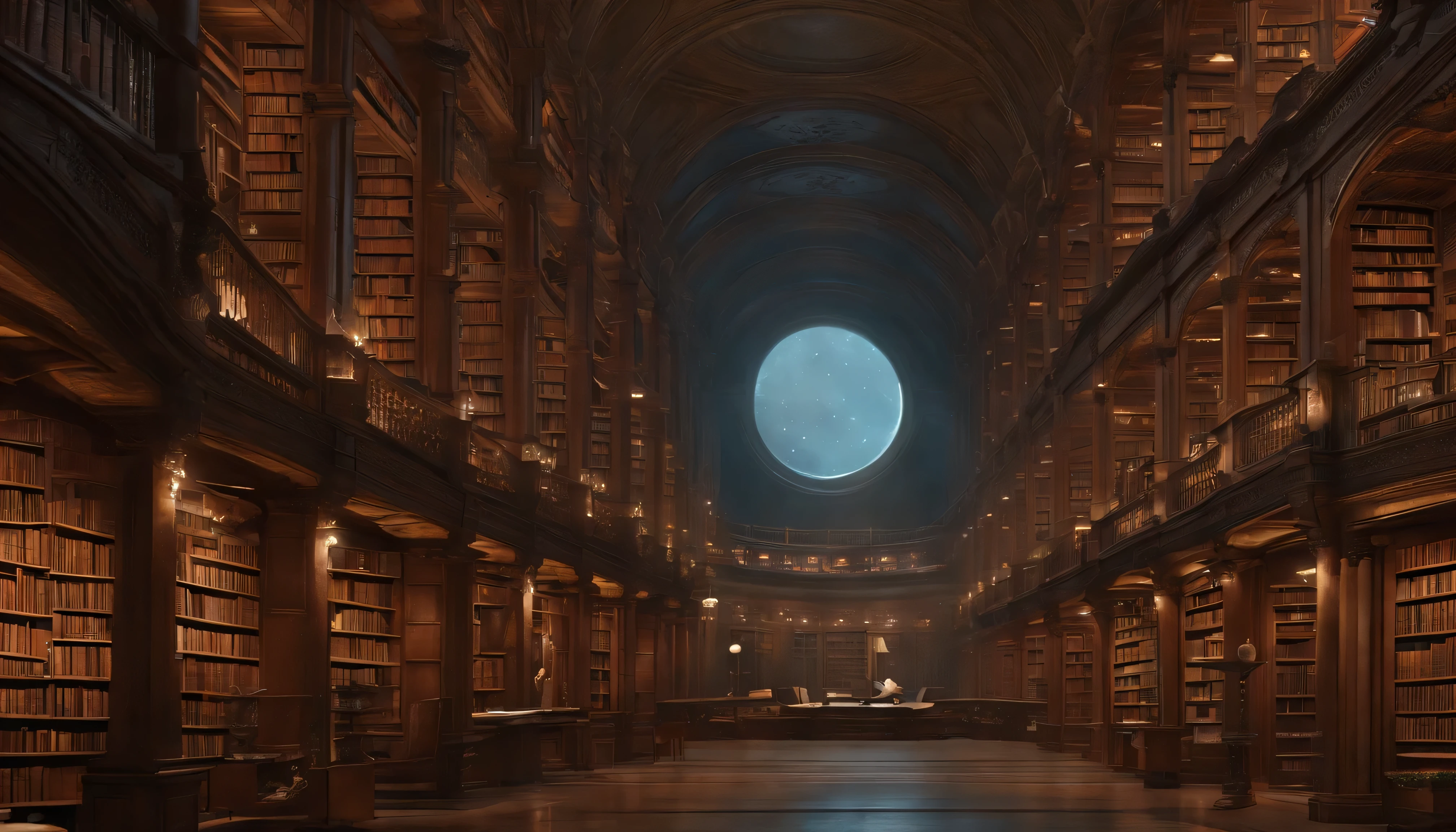 library, An endless book, Born Space Library Artwork, Book Cave, fantasy book illustration, A magnificent spiral shelf filled with books, Infinite Celestial Bodies Library, Eternal Library, Gothic epic library concept, Magic Library, Space sci-fi book art, beeple and jean giraud, There are books all over the place