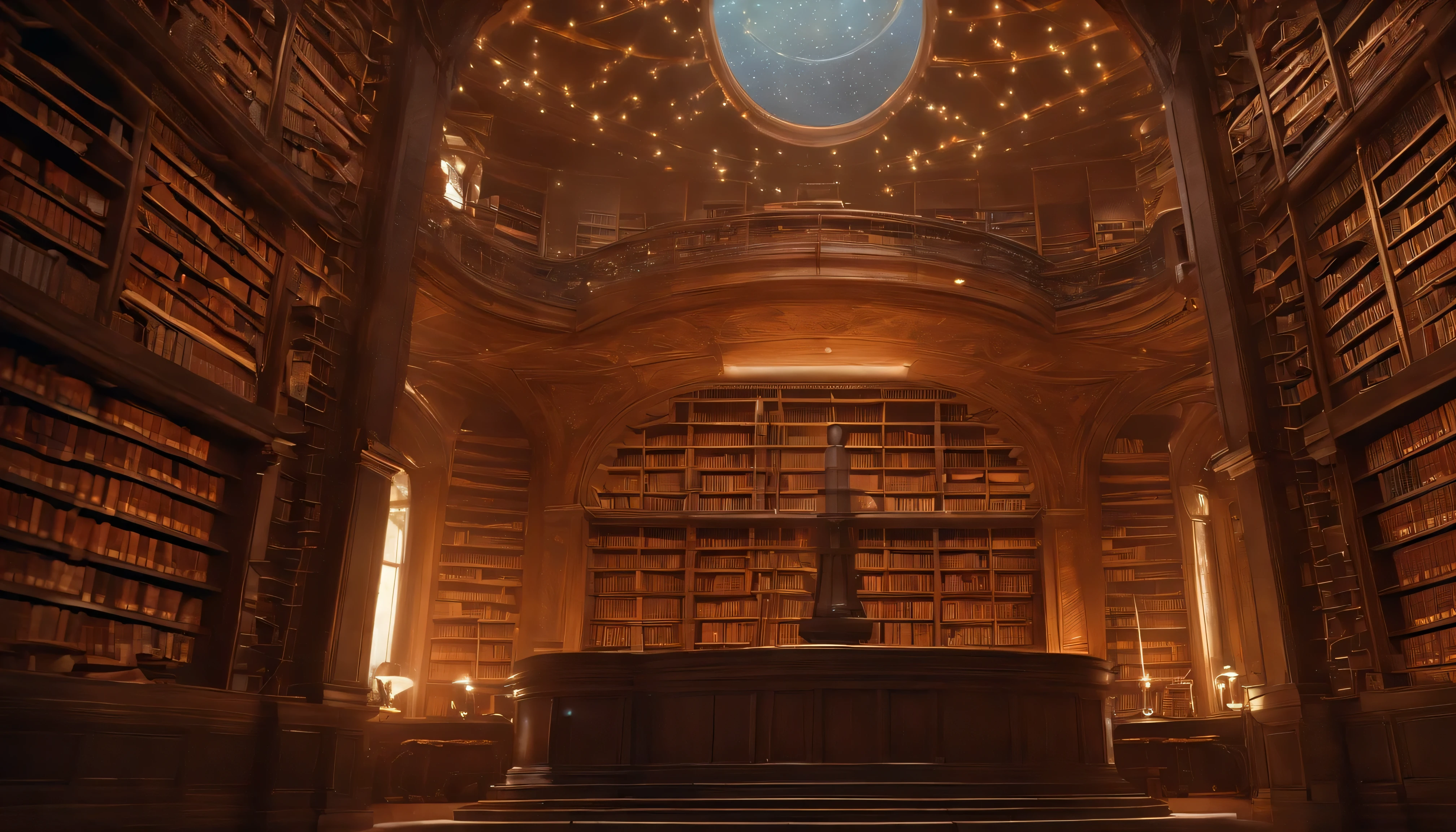 library, An endless book, Born Space Library Artwork, Book Cave, fantasy book illustration, A magnificent spiral shelf filled with books, Infinite Celestial Bodies Library, Eternal Library, Gothic epic library concept, Magic Library, Cosmic sci-fi book art, beeple and jean giraud, There are books all over the place