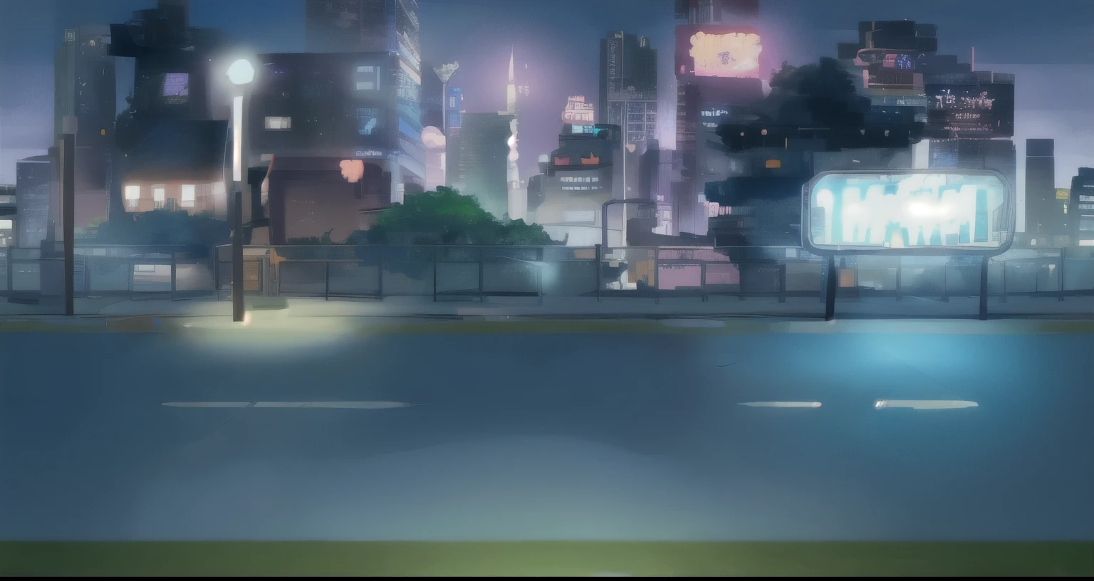 Anime city with street lights and road signs in the middle, New Tokyo Background, Cyberpunk city street background, Cyberpunk city background, Background cyberpunk city, HD anime city landscape, Cyberpunk Background, Cyberpunk city background, Cyberpunk city background, Anime style cityscape, Art Deco Beyond Anime Aesthetics, Neon city background, Digital Cyberpunk Anime Art, background technology