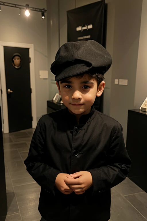 boy in jewish museum