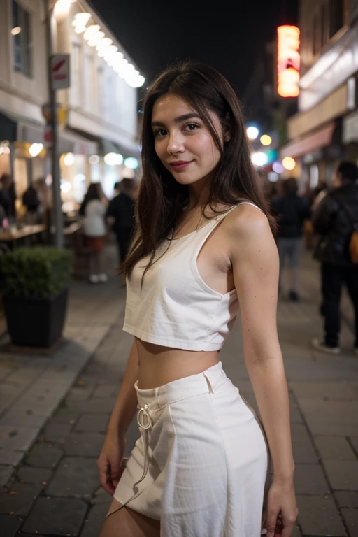 1 girl, Full-length frame, Movie quality, bokeh effect, looks at the camera, excited, In love, 