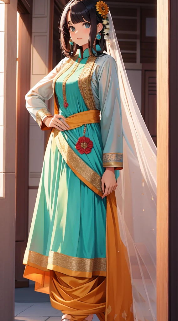 Indian dress shamij shalwar