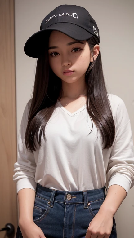 (
(8k:1.27), best quality, masterpiece, ultra highres:1.2), cute fat japanese delinquent girl with arm tattoos, tattooed girl, full body picture, white oversized knotted prisoner t-shirt, medium length short sleeves, dyed blonde hair, bob hairstyle, hair pulled back, black sports pants, in a prison cell, handcuffed, submissive neck choker, 4k or 8k picture, looking angry