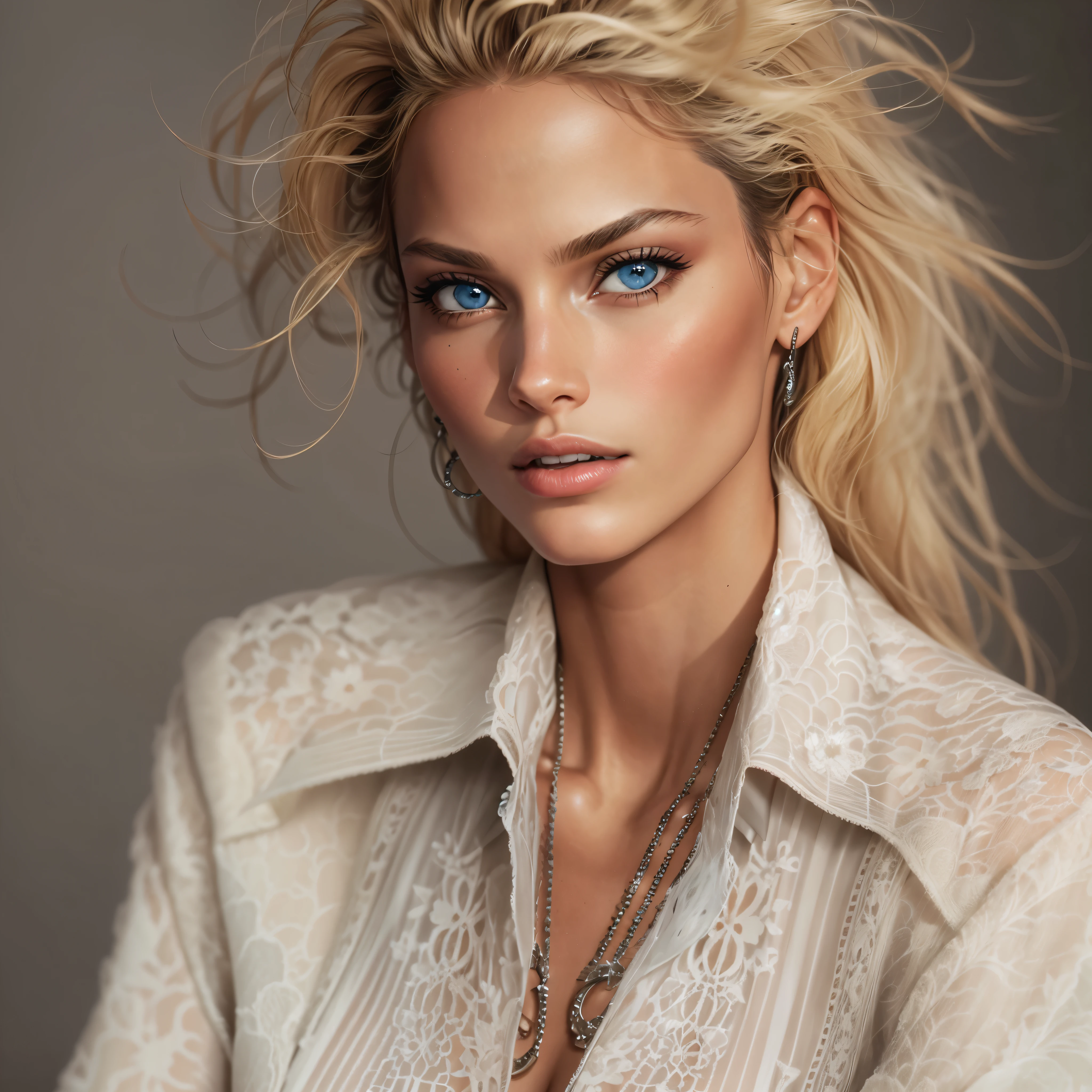 Fernanda Tavares, a supermodel from the 2000s, has the following physical characteristics:
- Her height is 178cm, bust is 86cm, waist is 61cm, hips are 86cm, and shoe size is 25cm.
- Her hair color is blonde and her eyes are blue.
- She has a sharp and modish face, with high cheekbones and a distinct jawline.
- Her style is tall and slender, with attractive curves in her bust and hips.
- She has an edgy and sexy fashion sense, and has been featured in numerous runways and advertisements for brands such as GUCCI, VALENTINO, CHANEL, RALPH LAUREN, MICHAEL KORS, Calvin Klein, Dior, Dolce & Gabbana, Marc Jacobs, Versace, Givenchy, Celine, Victoria’s Secret, and ZARA.
- In 2000, she won Vogue's "Best model of the year" award.