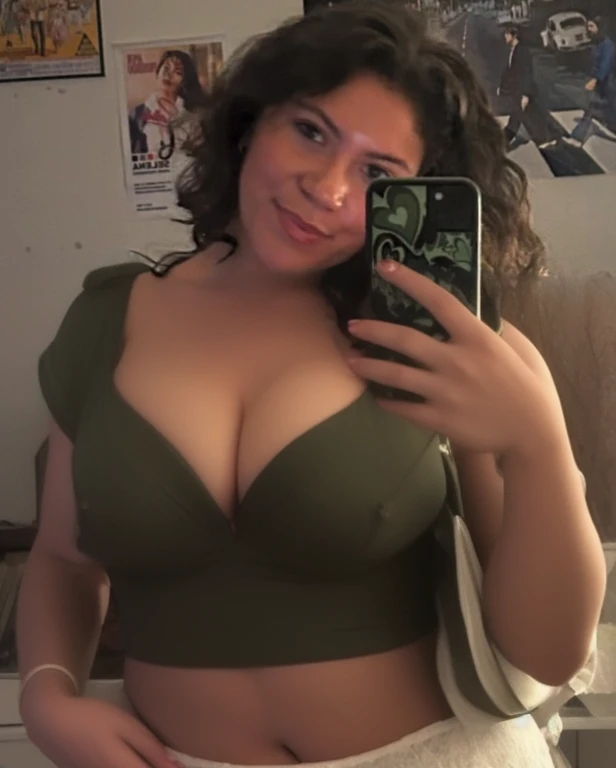 woman wearing a lingerie, brunette hair, amber eyes, long hair, hyper realistic, 4k, masterpiece, beautiful, facing the viewer, headshot, cleavage, dark lipstick, (((red))) lace bra, Big tits, huge , no clothes, sexy, cute, minimal clothes, thick, bbw, chubby stomach, thick nipples, nipple piercings, large areola, hard nipples, piercing through shirt, nipples hard through shirt, busty, major cleavage, naked, ripping through top, spilling over sides, bra too tight, giant , extra wide hips, upper body zoom in, showing off huge , fat stomach, see through top, fat bbw, large areola showing, no clothes
