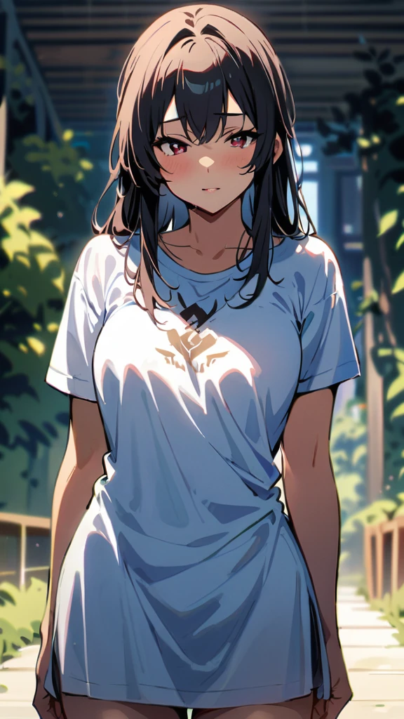 (masterpiece, best quality:1.2), 1girl, solo,
long hair, shinobu kochou, falda corta, playera negra corta, muslos grandes, pechos grandes, muslos grandes, medias, panties