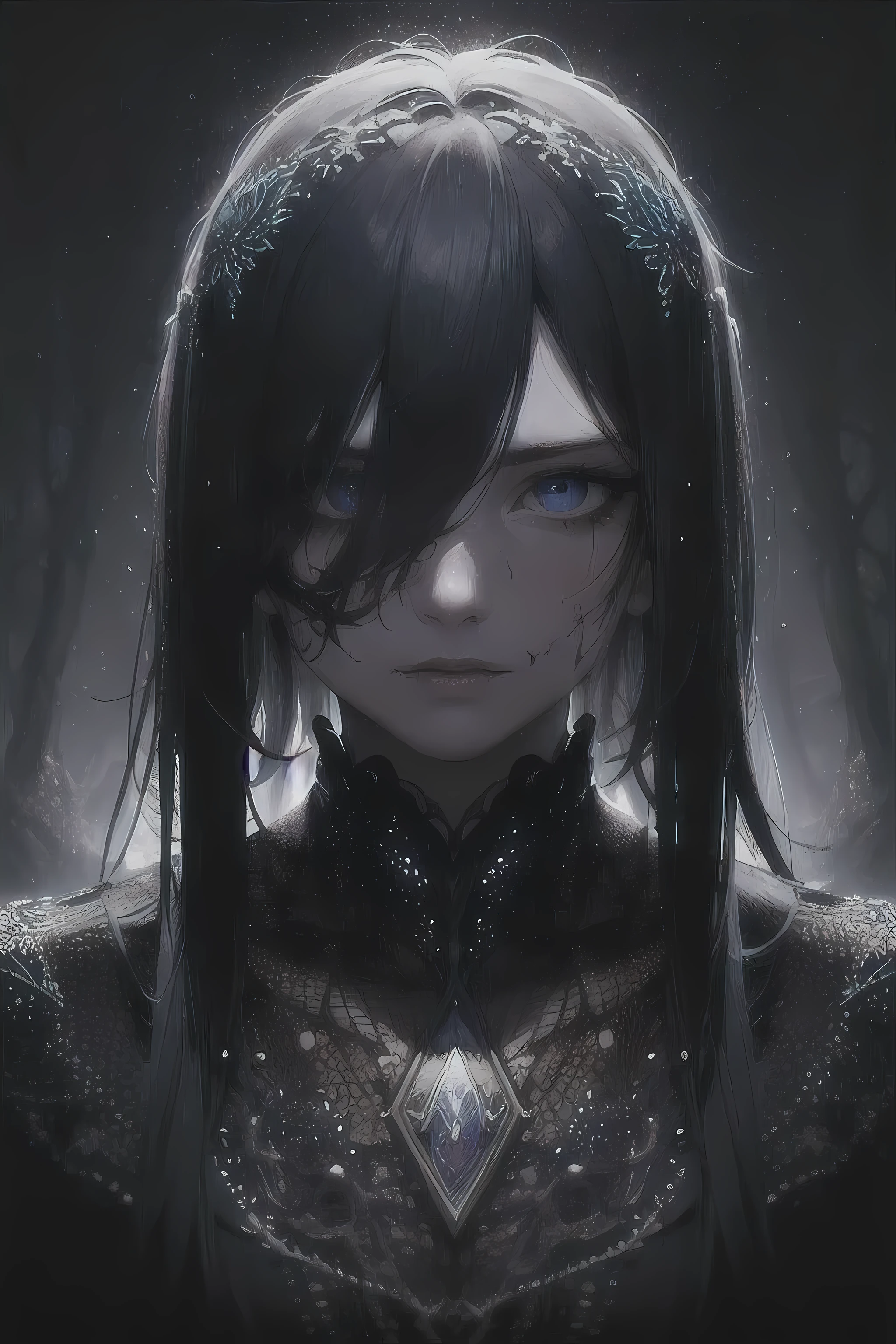 masterpiece, (absurdres, highres, ultra detailed), 1boy, muscular, facial hair, solo, extremely detailed eyes, (official art, beautiful and aesthetic:1.2), (dark art,erosion,fractal art :1.3), colorful, horror, highest detailed