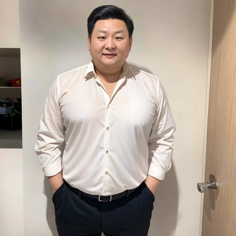 (masterpiece, best quality:1.2), Chinese man, fat