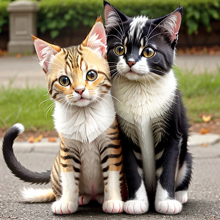 Cute  a cat