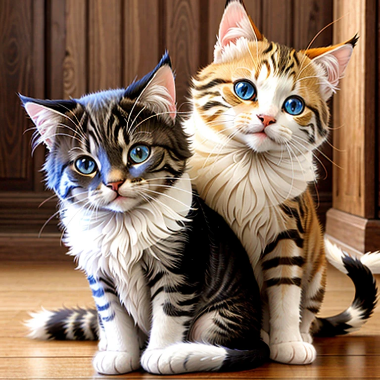 Cute  a cat