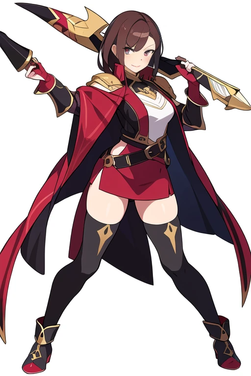 solo female, (((white background, blurry background))), character focus, fantasy clothes, standing, character design, pub, bar,