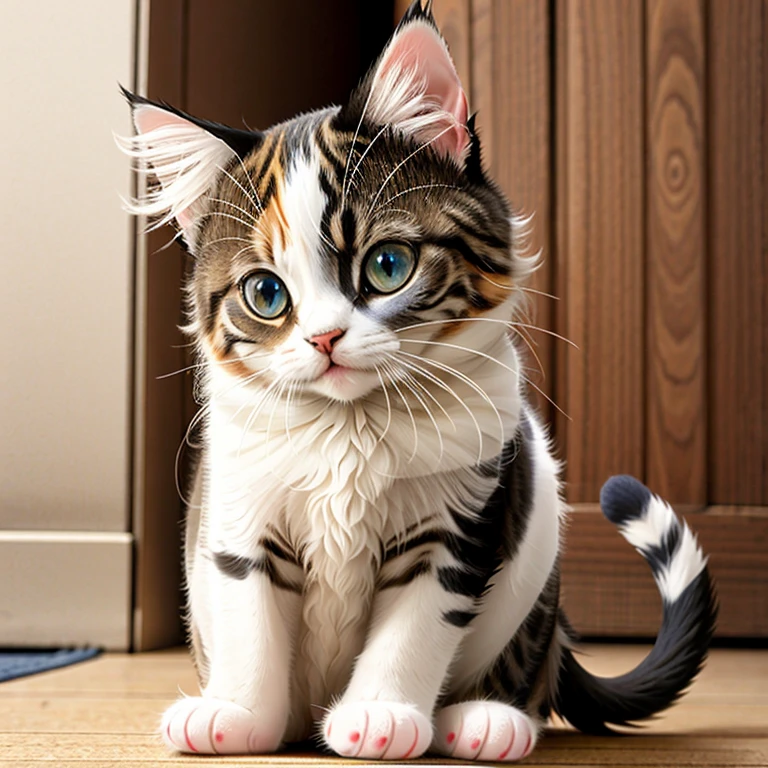 Cute  a cat