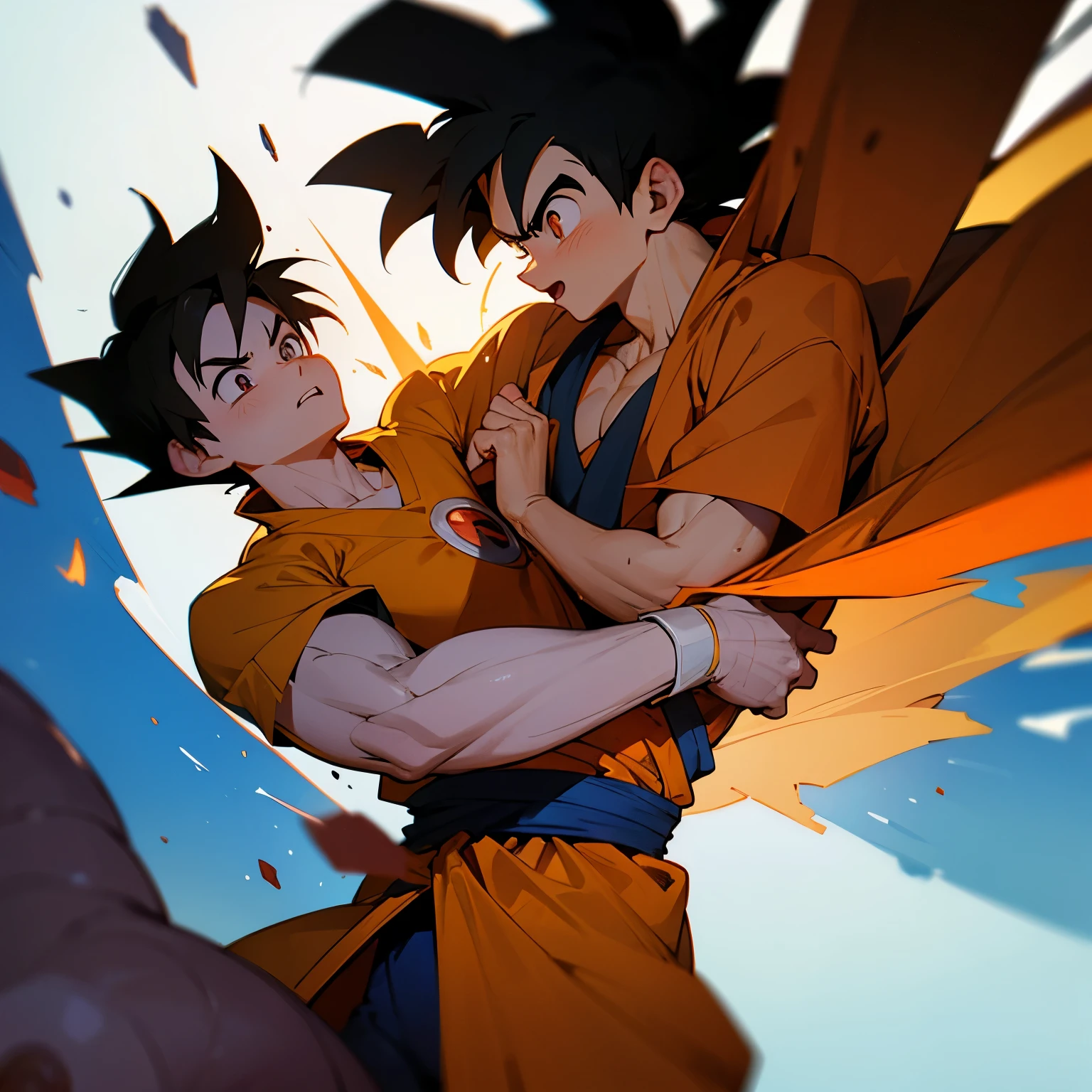 Goku pregando o evangelho