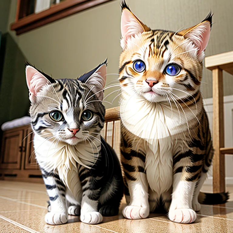 Cute  a cat