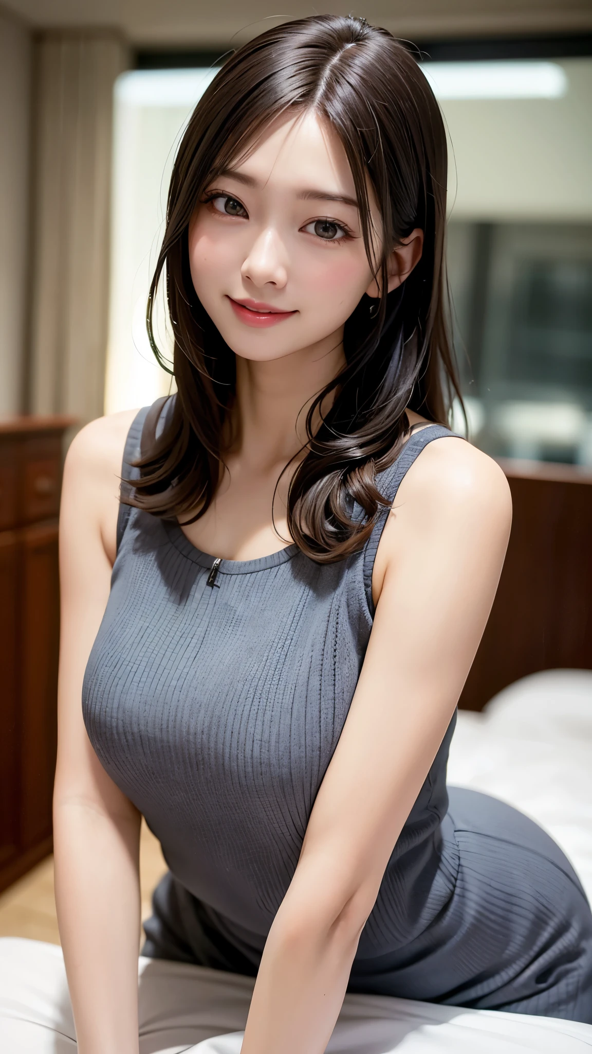 Tabletop, highest quality, shape, Very detailed, finely, High resolution, 8k wallpaper, 完璧なダイナミックな構shape, finelyて美しい目 , Hotel(but), Sexy Face,Ecstatic face,A face at the peak of sexual arousal,Sex-excited face、Gorgeous curly hair