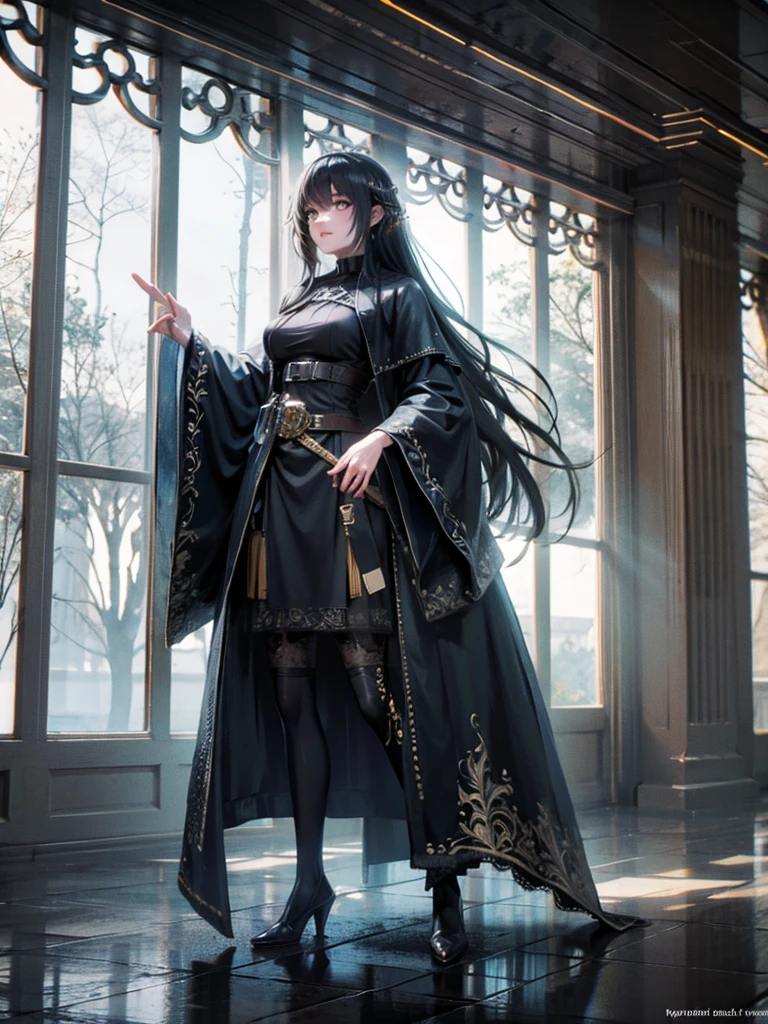 (dark magic), (grim), the raven, (intricate details), (hyperdetailed), 8k hdr, high detailed, lot of details, high quality, soft cinematic light, dramatic atmosphere, atmospheric perspective