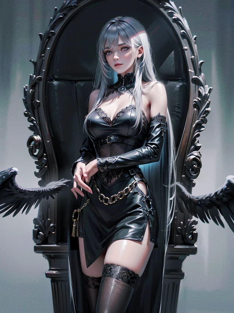 (dark magic), (grim), the raven, (intricate details), (hyperdetailed), 8k hdr, high detailed, lot of details, high quality, soft cinematic light, dramatic atmosphere, atmospheric perspective